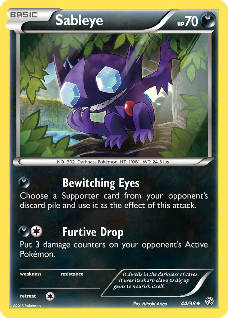 Sableye (44/98) [XY: Ancient Origins] | Shuffle n Cut Hobbies & Games