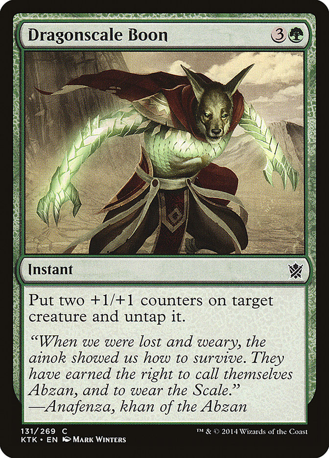Dragonscale Boon [Khans of Tarkir] | Shuffle n Cut Hobbies & Games