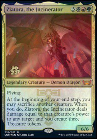 Ziatora, the Incinerator [Streets of New Capenna Prerelease Promos] | Shuffle n Cut Hobbies & Games