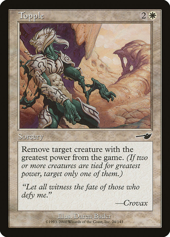 Topple [Nemesis] | Shuffle n Cut Hobbies & Games