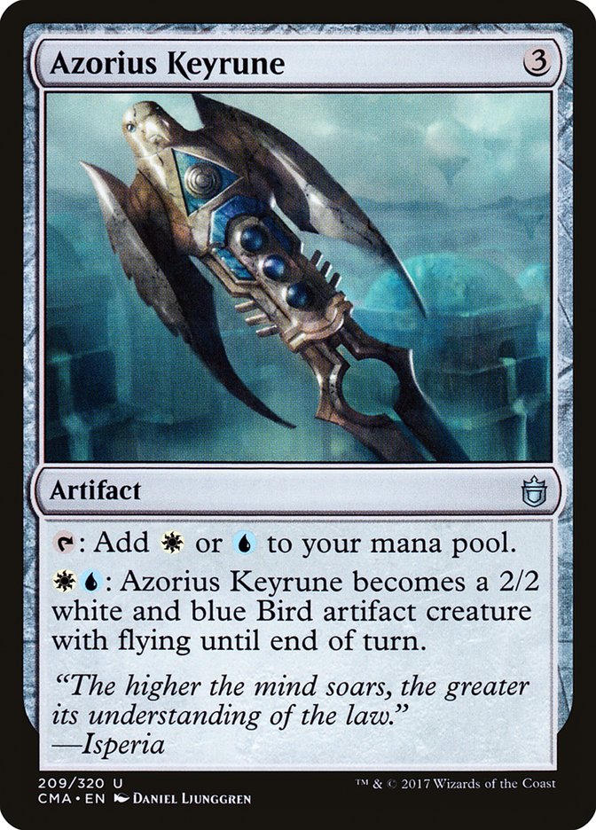 Azorius Keyrune [Commander Anthology] | Shuffle n Cut Hobbies & Games