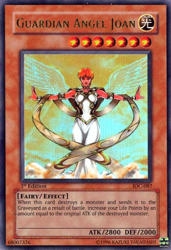 Guardian Angel Joan [IOC-087] Ultra Rare | Shuffle n Cut Hobbies & Games