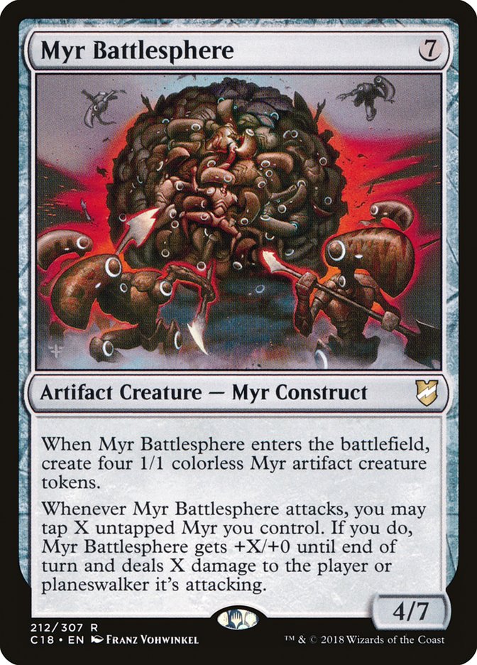 Myr Battlesphere [Commander 2018] | Shuffle n Cut Hobbies & Games