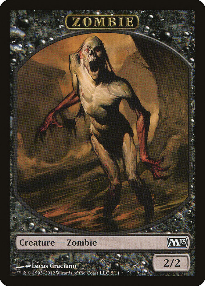 Zombie Token [Magic 2013 Tokens] | Shuffle n Cut Hobbies & Games