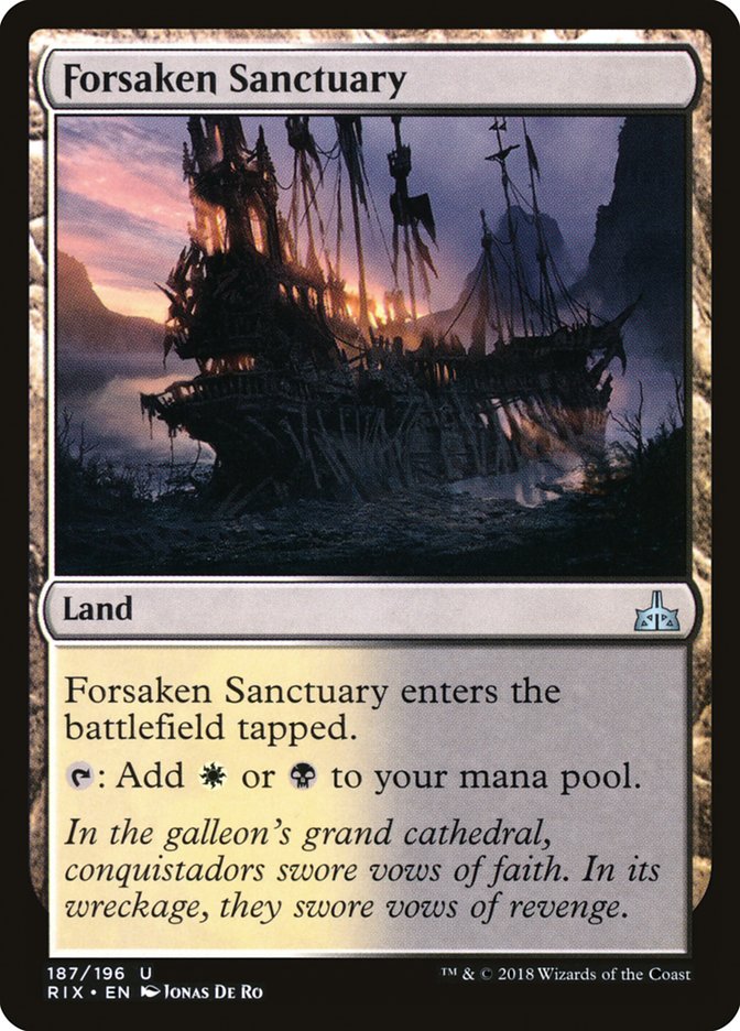 Forsaken Sanctuary [Rivals of Ixalan] | Shuffle n Cut Hobbies & Games