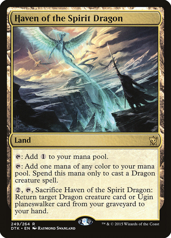Haven of the Spirit Dragon [Dragons of Tarkir] | Shuffle n Cut Hobbies & Games