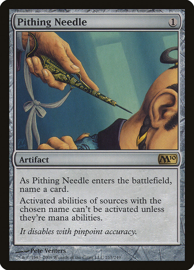 Pithing Needle [Magic 2010] | Shuffle n Cut Hobbies & Games