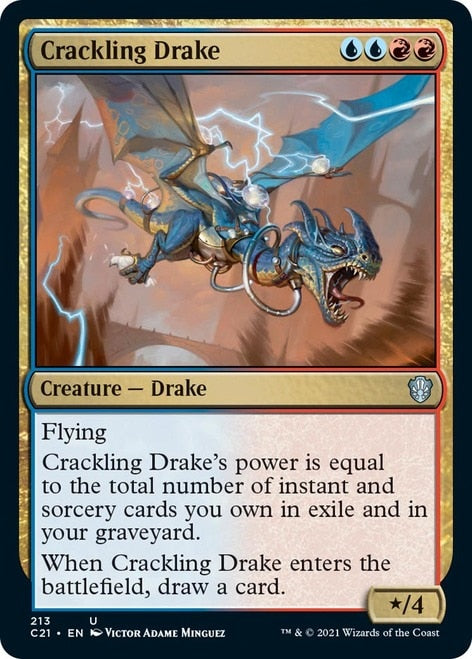 Crackling Drake [Commander 2021] | Shuffle n Cut Hobbies & Games