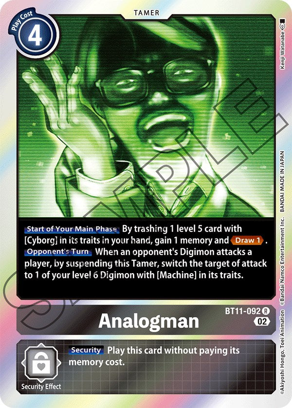 Analogman [BT11-092] [Dimensional Phase] | Shuffle n Cut Hobbies & Games