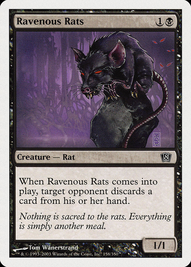 Ravenous Rats [Eighth Edition] | Shuffle n Cut Hobbies & Games