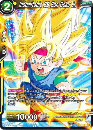 Indomitable SS Son Goku Jr. [EX03-20] | Shuffle n Cut Hobbies & Games