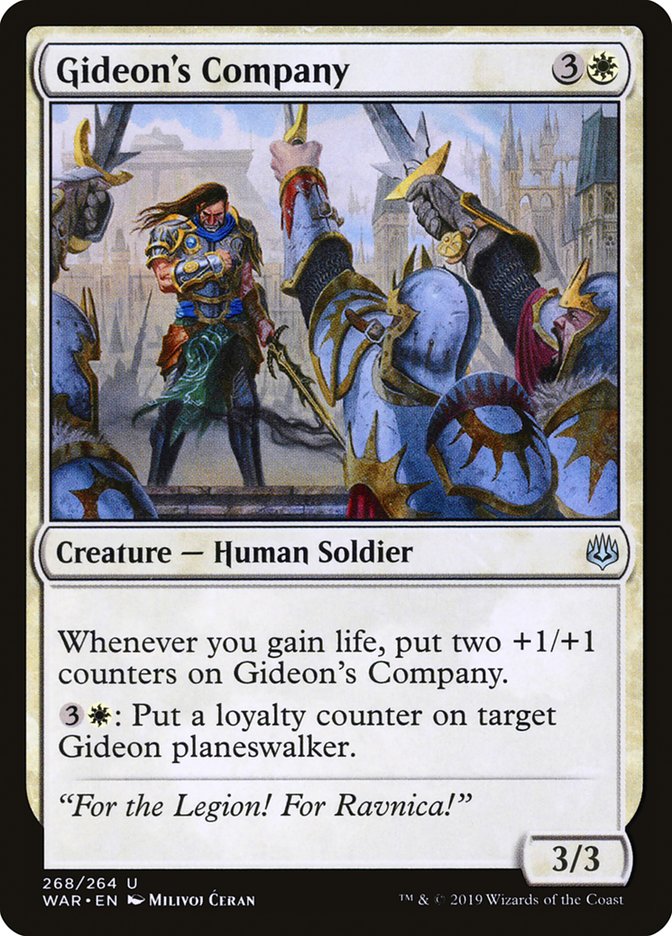 Gideon's Company [War of the Spark] | Shuffle n Cut Hobbies & Games