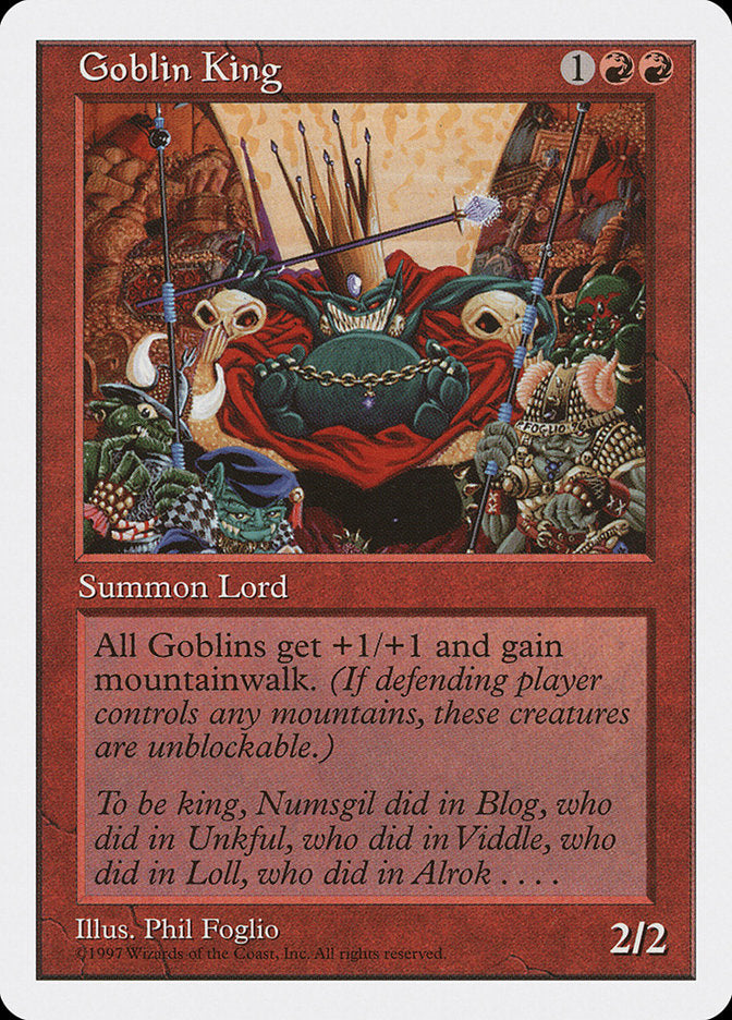 Goblin King [Fifth Edition] | Shuffle n Cut Hobbies & Games