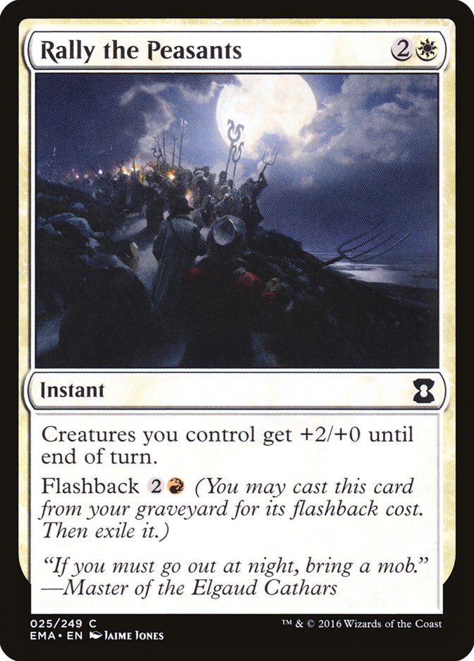 Rally the Peasants [Eternal Masters] | Shuffle n Cut Hobbies & Games