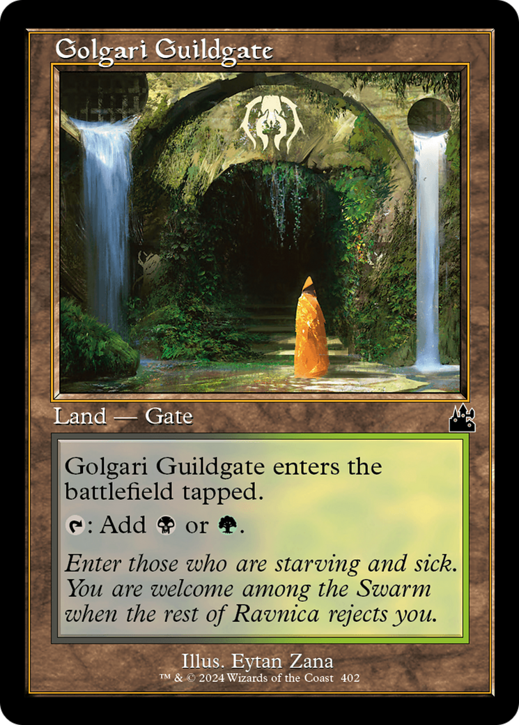 Golgari Guildgate (Retro Frame) [Ravnica Remastered] | Shuffle n Cut Hobbies & Games