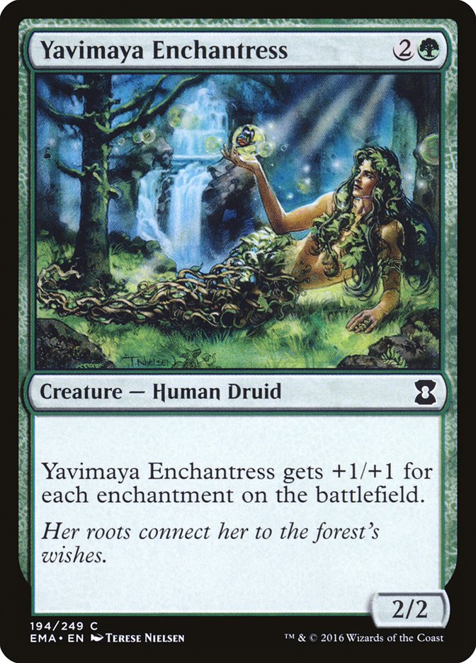 Yavimaya Enchantress [Eternal Masters] | Shuffle n Cut Hobbies & Games