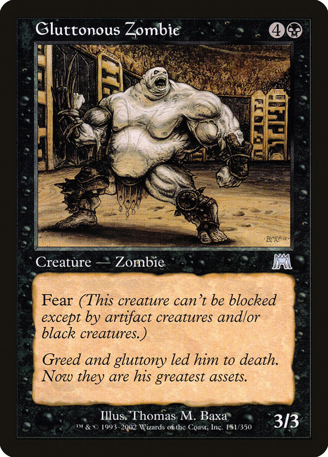Gluttonous Zombie [Onslaught] | Shuffle n Cut Hobbies & Games