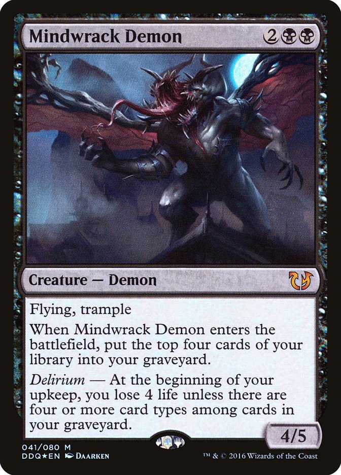 Mindwrack Demon [Duel Decks: Blessed vs. Cursed] | Shuffle n Cut Hobbies & Games