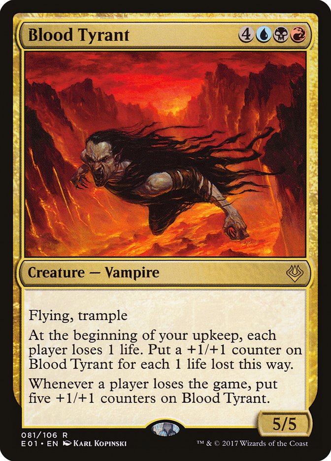 Blood Tyrant [Archenemy: Nicol Bolas] | Shuffle n Cut Hobbies & Games