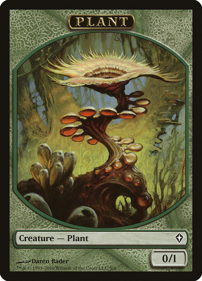 Plant Token [Worldwake Tokens] | Shuffle n Cut Hobbies & Games