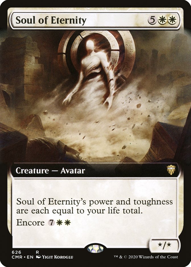 Soul of Eternity (Extended Art) [Commander Legends] | Shuffle n Cut Hobbies & Games