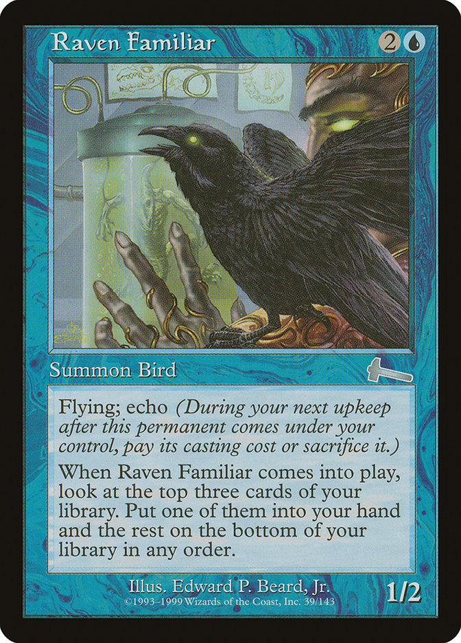 Raven Familiar [Urza's Legacy] | Shuffle n Cut Hobbies & Games
