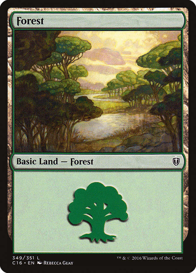 Forest (349) [Commander 2016] | Shuffle n Cut Hobbies & Games