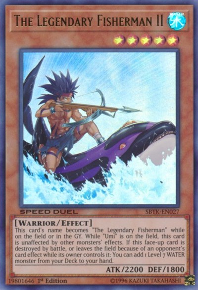 The Legendary Fisherman II [SBTK-EN027] Ultra Rare | Shuffle n Cut Hobbies & Games