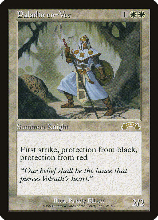 Paladin en-Vec [Exodus] | Shuffle n Cut Hobbies & Games
