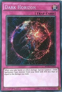 Dark Horizon [MVP1-ENS26] Secret Rare | Shuffle n Cut Hobbies & Games