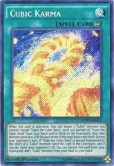 Cubic Karma [MVP1-ENS41] Secret Rare | Shuffle n Cut Hobbies & Games
