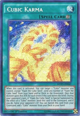 Cubic Karma [MVP1-ENS41] Secret Rare | Shuffle n Cut Hobbies & Games