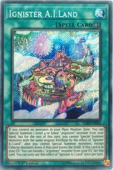 Ignister A.I.Land [IGAS-EN050] Secret Rare | Shuffle n Cut Hobbies & Games
