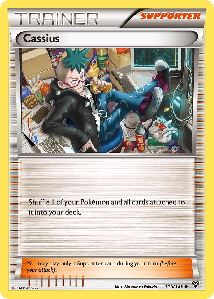 Cassius (115/146) [XY: Base Set] | Shuffle n Cut Hobbies & Games