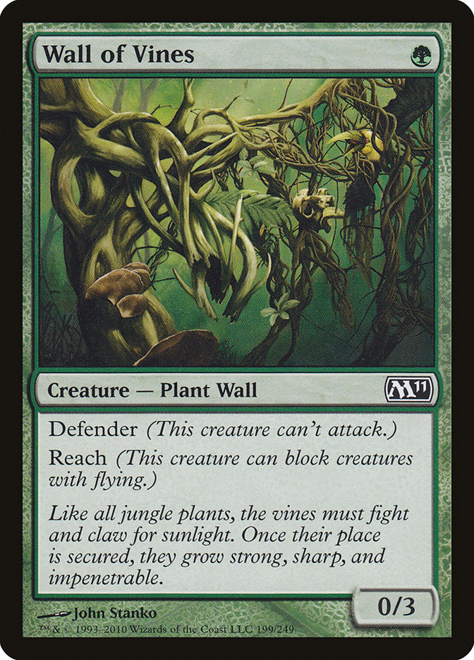 Wall of Vines [Magic 2011] | Shuffle n Cut Hobbies & Games