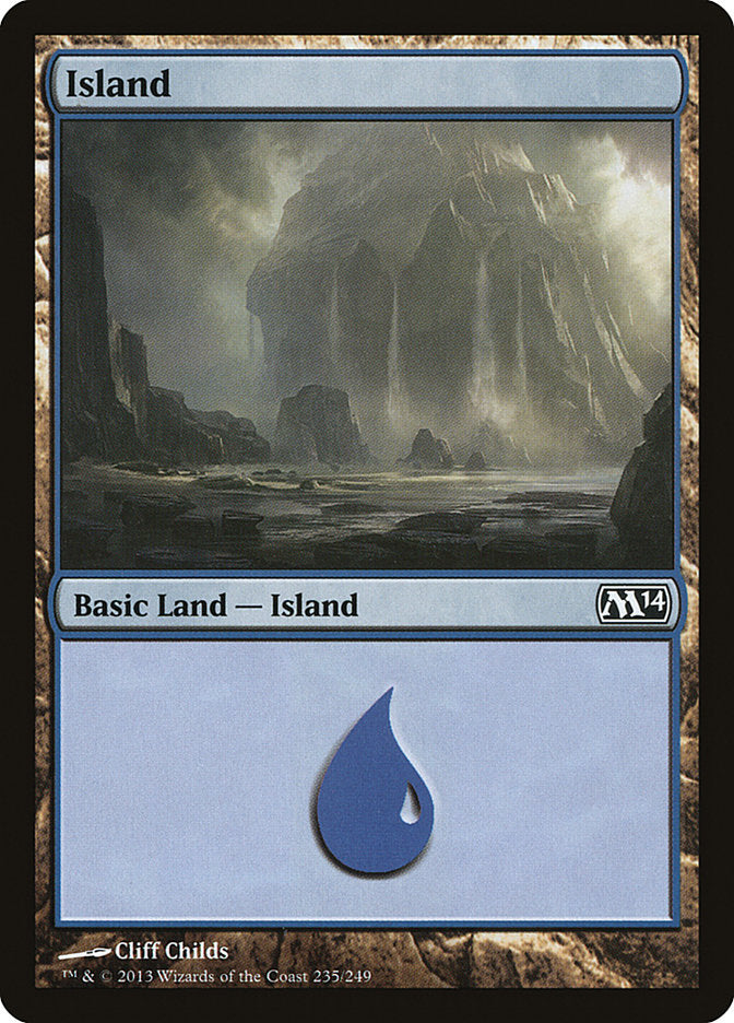 Island (235) [Magic 2014] | Shuffle n Cut Hobbies & Games