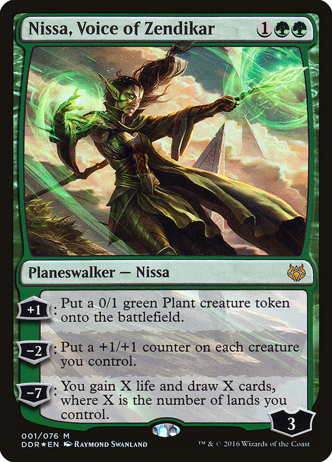 Nissa, Voice of Zendikar [Duel Decks: Nissa vs. Ob Nixilis] | Shuffle n Cut Hobbies & Games