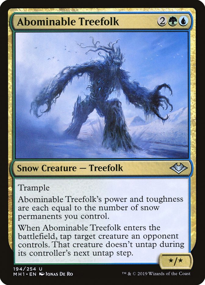 Abominable Treefolk [Modern Horizons] | Shuffle n Cut Hobbies & Games