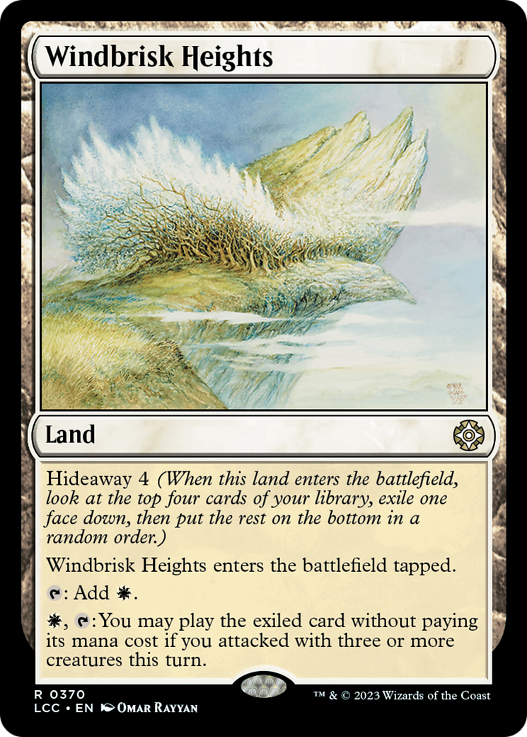 Windbrisk Heights [The Lost Caverns of Ixalan Commander] | Shuffle n Cut Hobbies & Games