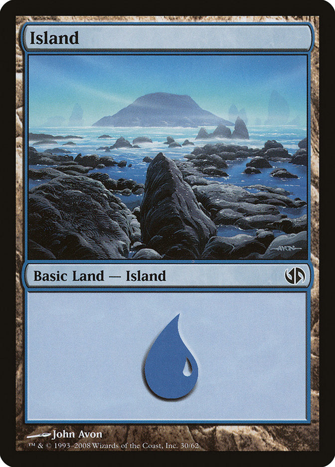 Island (30) [Duel Decks: Jace vs. Chandra] | Shuffle n Cut Hobbies & Games