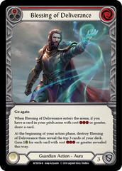 Blessing of Deliverance (Red) [WTR054-R] Alpha Print Normal | Shuffle n Cut Hobbies & Games
