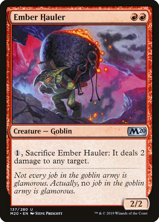 Ember Hauler [Core Set 2020] | Shuffle n Cut Hobbies & Games