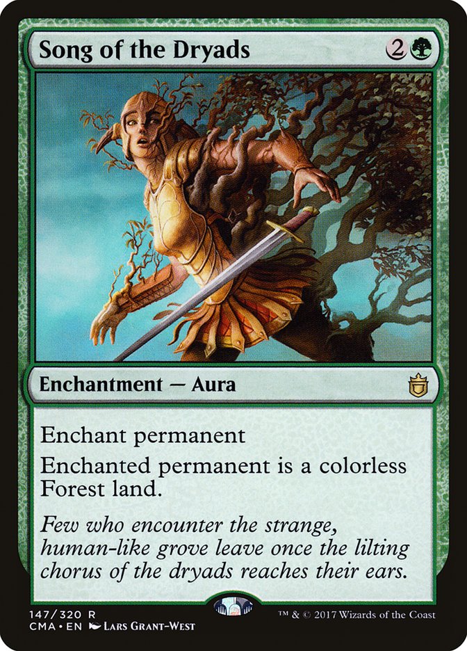 Song of the Dryads [Commander Anthology] | Shuffle n Cut Hobbies & Games