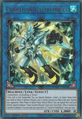 Crystron Halqifibrax [DUOV-EN001] Ultra Rare | Shuffle n Cut Hobbies & Games