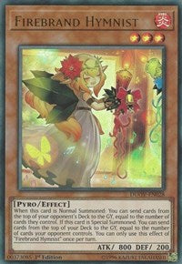 Firebrand Hymnist [DUOV-EN028] Ultra Rare | Shuffle n Cut Hobbies & Games