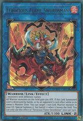 Ferocious Flame Swordsman [DUOV-EN032] Ultra Rare | Shuffle n Cut Hobbies & Games