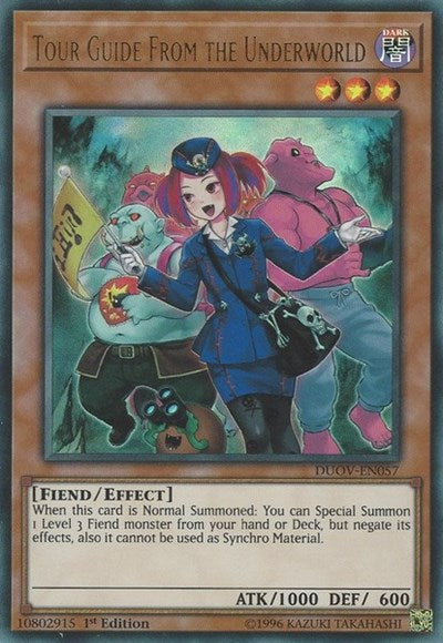 Tour Guide From the Underworld [DUOV-EN057] Ultra Rare | Shuffle n Cut Hobbies & Games