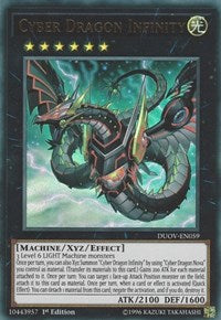 Cyber Dragon Infinity [DUOV-EN059] Ultra Rare | Shuffle n Cut Hobbies & Games