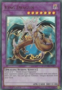 King Dragun [DUOV-EN077] Ultra Rare | Shuffle n Cut Hobbies & Games