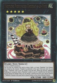 Madolche Puddingcess Chocolat-a-la-Mode [DUOV-EN082] Ultra Rare | Shuffle n Cut Hobbies & Games